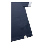 t-shirt girocollo tinta unita con profili maniche in contrasto PP4050 BLU PAOLO PECORA 