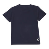 Trussardi T-Shirt Girocollo Tinta Unita con Stampa per Neonato TIP250111TS BLU TRUSSARDI 