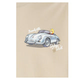 Saint Barth T-Shirt Girocollo Tinta Unita con Stampa per Bambino TSH000105355 BEIGE SAINT BARTH 