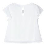 Mayoral Camicia Mezza Manica Tinta Unita per Neonata 3182N BIANCO MAYORAL 