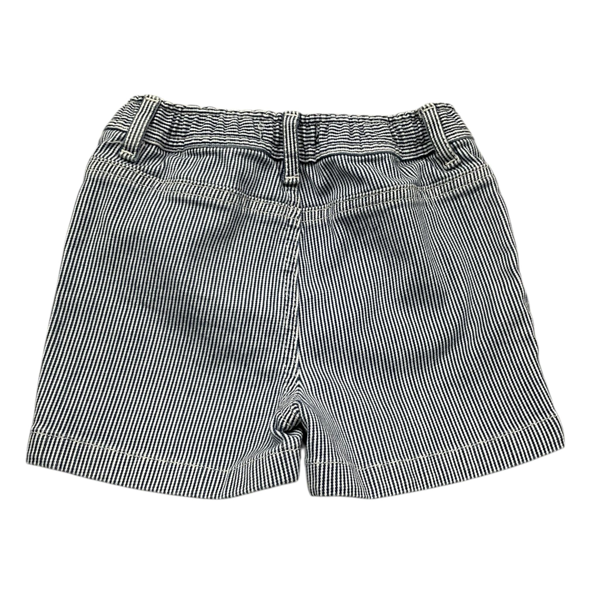 Tommy Hilfiger Bermuda Fantasia A Righe per Neonato KN0KN01792 BIANCO/BLU TOMMY HILFIGER 