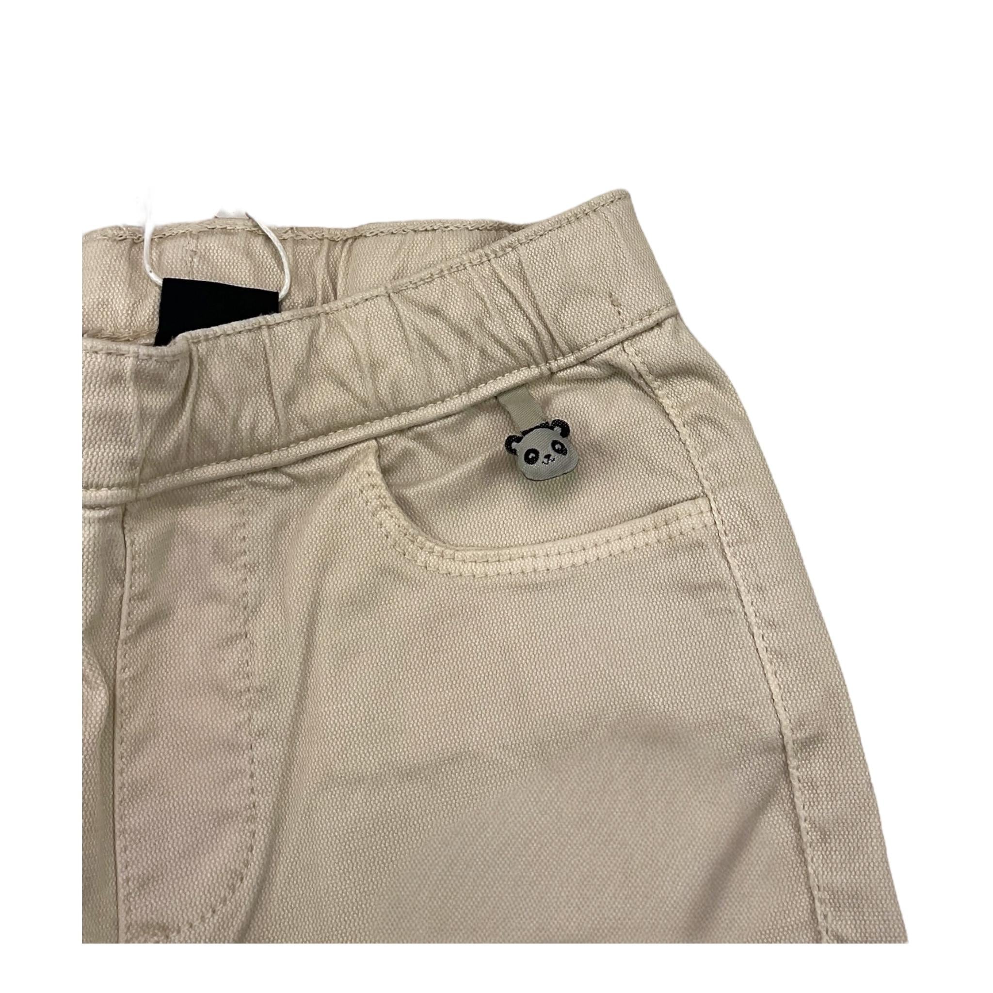 MAYORAL pantalone tinta unita con girovita regolabile Beige per Neonato 2535X BEIGE MAYORAL 