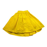 Mariuccia Gonna Tinta Unita con Elastico In Vita Giallo per Neonata