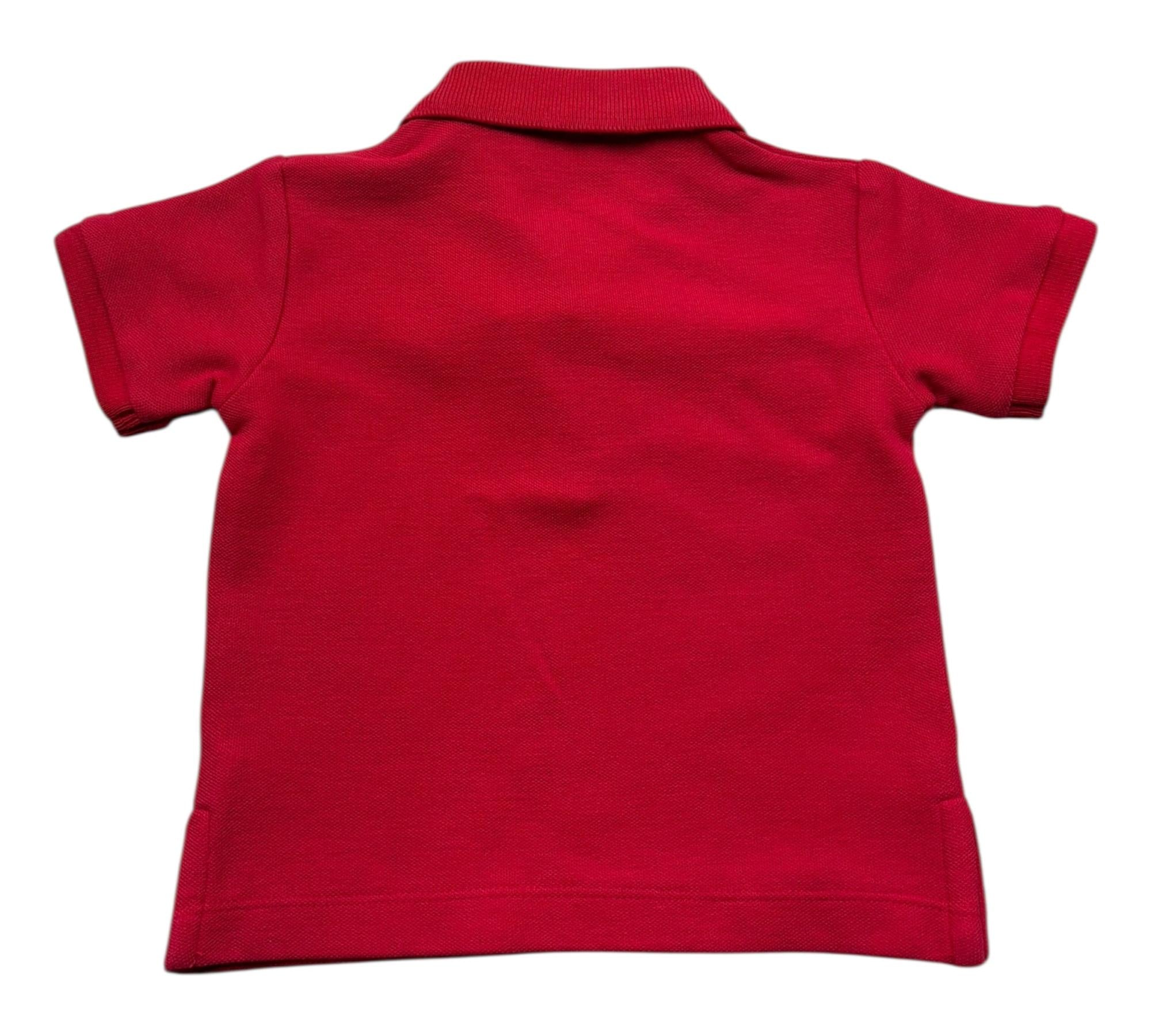 Trussardi Polo Mezza Manica Tinta Unita con Logo per Neonato TIP26002PO ROSSO TRUSSARDI 