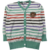 Just Cavalli Cardigan Fantasia A Righe Lurex per Bambina JGP2614CD MULTICOLOR JUST CAVALLI 