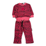 JOHN RICHMOND completo 2pz tinta unita con fantasia maculata Fuxia per Neonata RIA25117CF FUXIA JOHN RICHMOND 