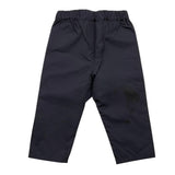 Emporio Armani Pantalone Tinta Unita Con Elastico In Vita Blu Per Neonato