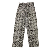 ODI ET AMO pantalone stampa fantasia pitonata Grigio per Bambina DJPT9975 GRIGIO ODI ET AMO 