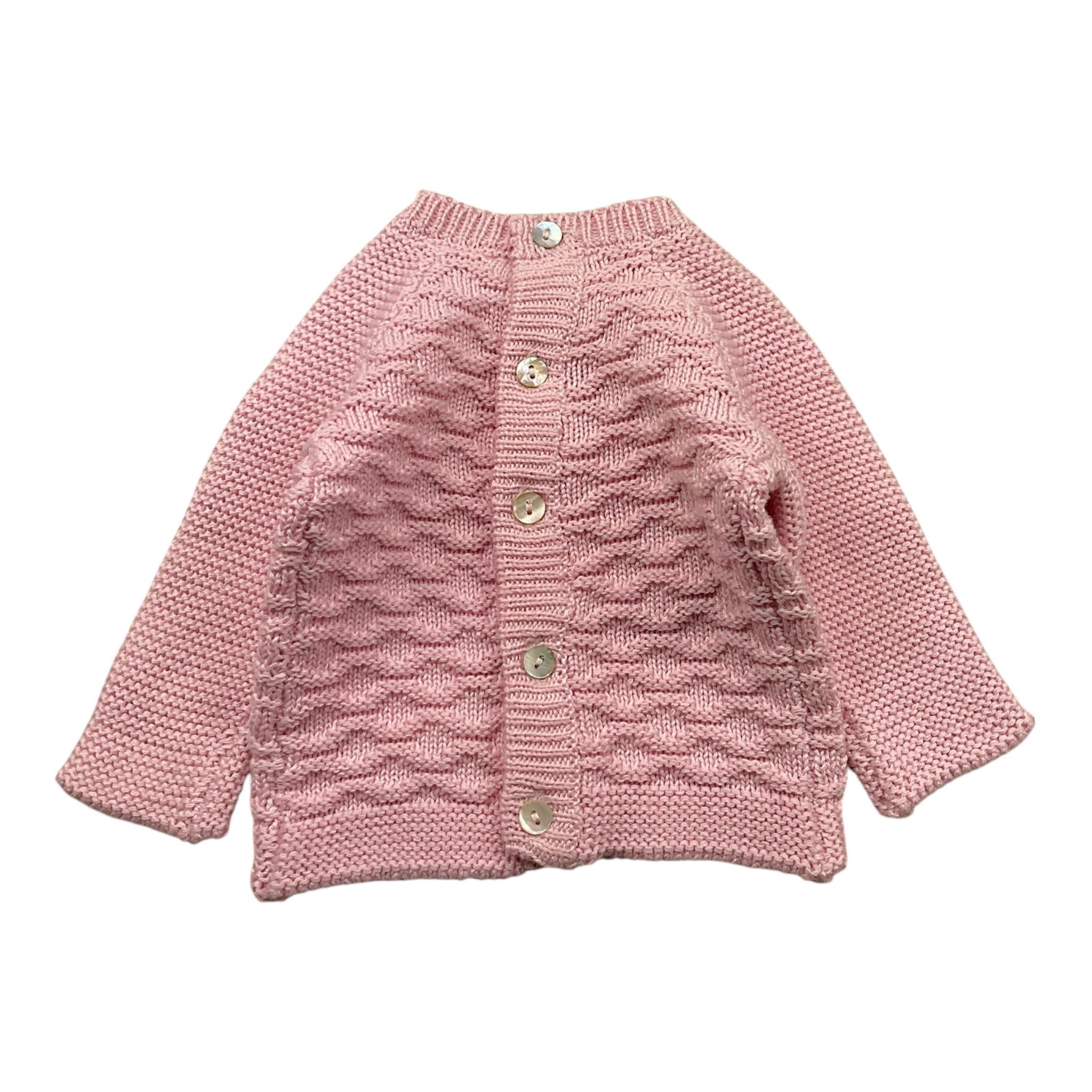 MINI YATSI completo maglia-ghettina tinta unita Rosa per Neonata 24200160 ROSA MINI YATSI 