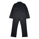 completo 2 pezzi giacca-pantalone tinta unita PP3943 NERO PAOLO PECORA 