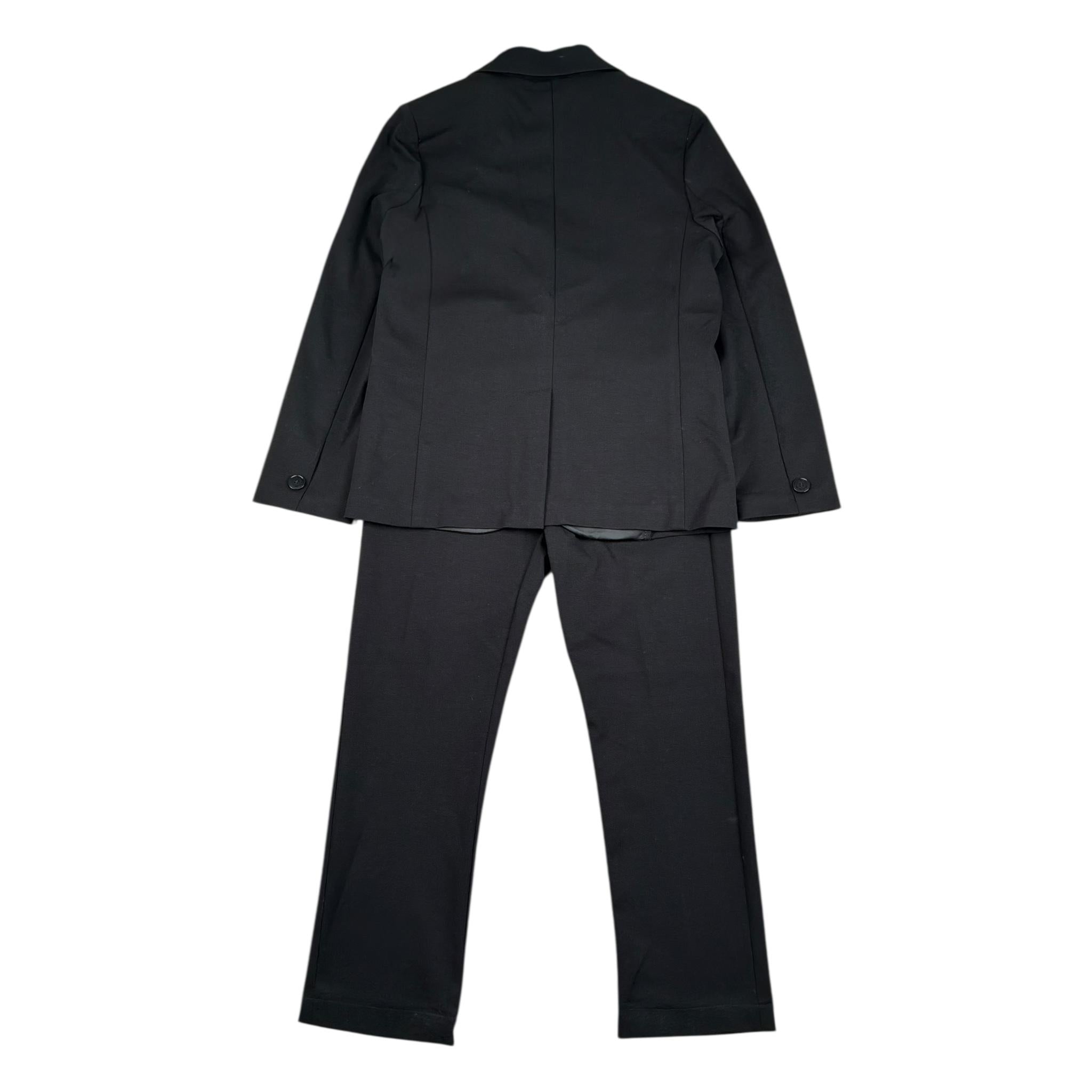 completo 2 pezzi giacca-pantalone tinta unita PP3943 NERO PAOLO PECORA 