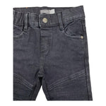 CANADA HOUSE jeans tinta unita con girovita regolabile Nero per Neonato 24454230 NERO CANADA HOUSE 