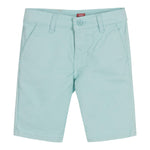 Levi'S Bermuda Tinta Unita con Girovita Regolabile per Bambino 9EC941 AZZURRO LEVI'S 