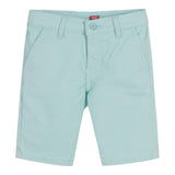 Levi'S Bermuda Tinta Unita con Girovita Regolabile per Bambino 9EC941 AZZURRO LEVI'S 