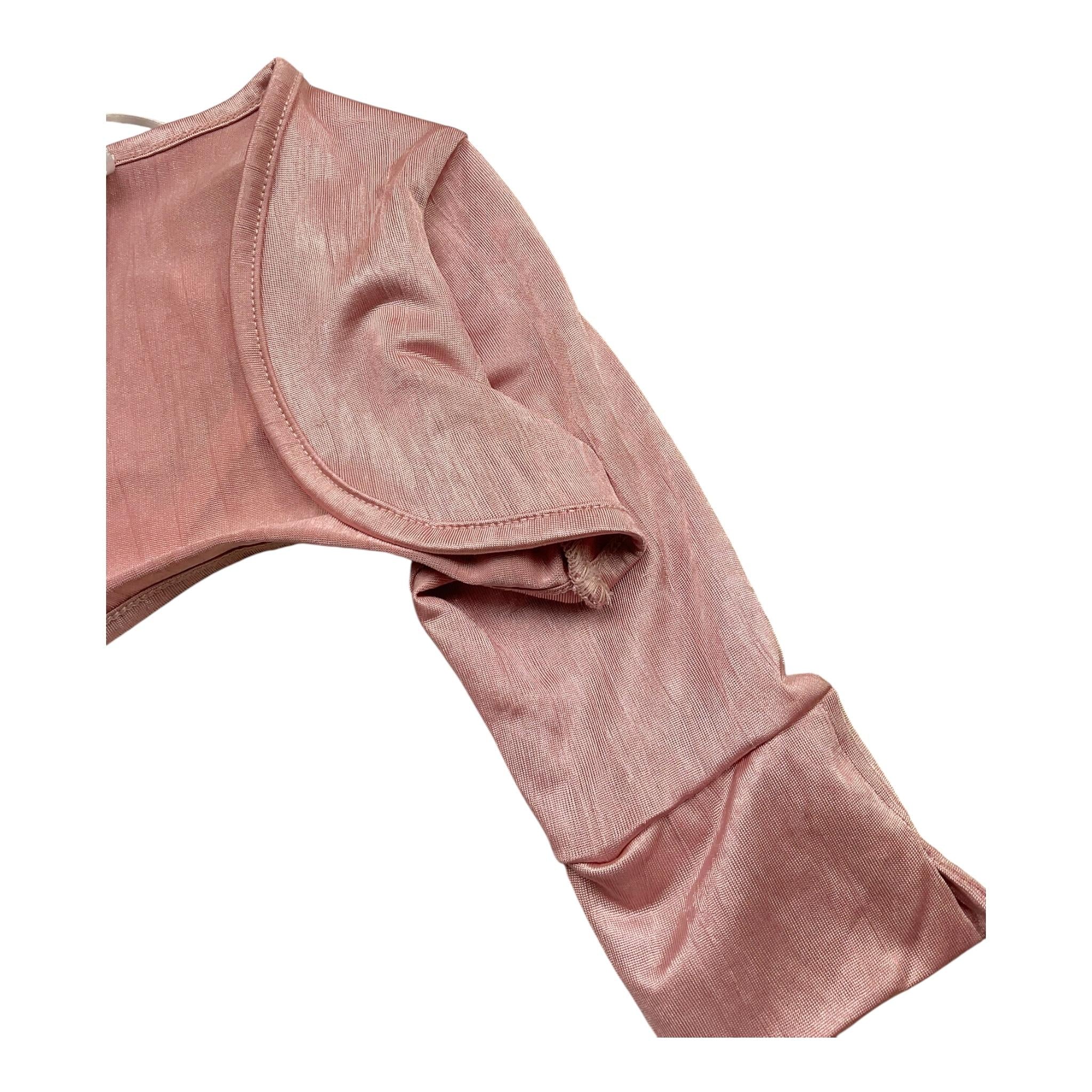 Carlo Pignatelli Coprispalle Tinta Unita per Neonata CSC4101BF ROSA CARLO PIGNATELLI 