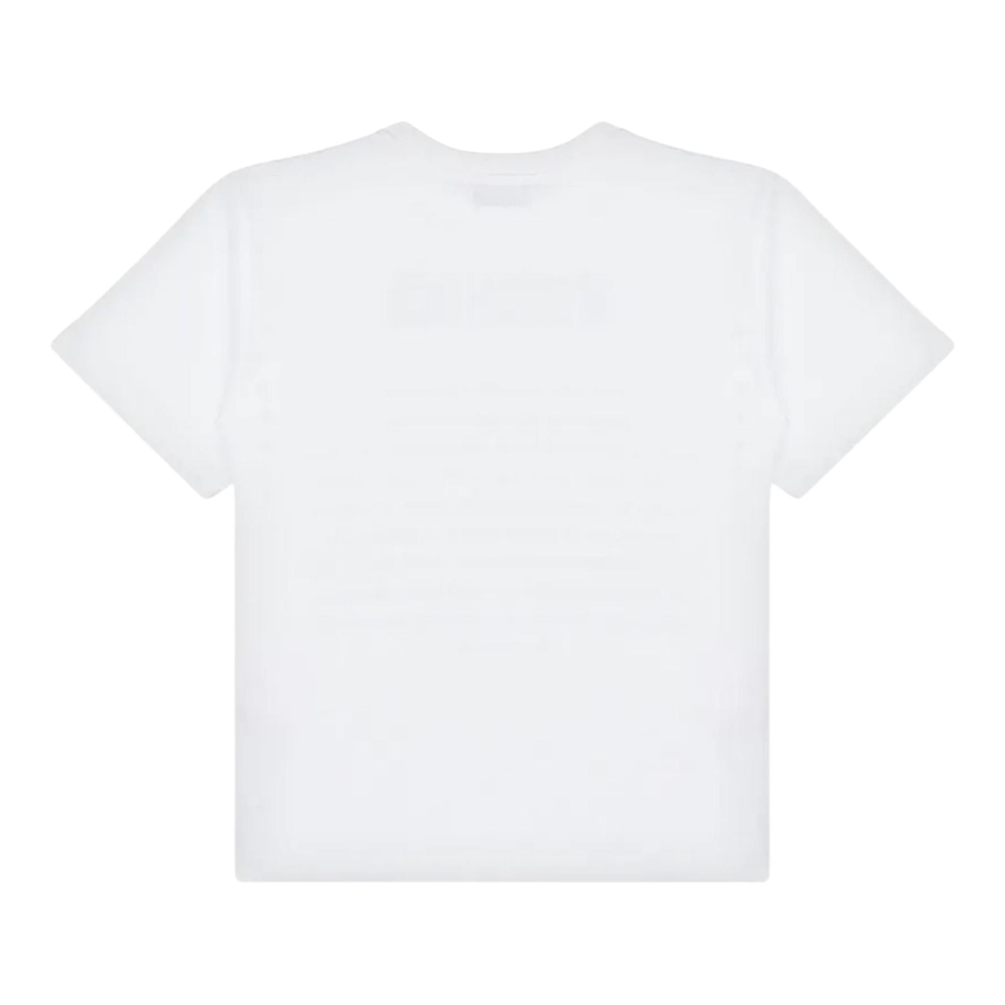 Moschino T-Shirt Girocollo Tinta Unita con Stampa per Bambino HQM050X BIANCO MOSCHINO 