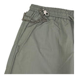 Antony Morato Pantalone Tinta Unita con Elastico In Vita per Bambino MRTR00240 VERDE ANTONY MORATO 