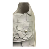 Preziosi Sneakers Tinta Unita con Strappo E Applicazioni per Bambina 2201 PANNA PREZIOSI 