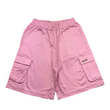 Disclaimer Short Modello Lungo Tinta Unita con Elastico In Vita per Bambina 25EDK58541 ROSA DISCLAIMER 