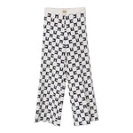 Elisabetta Franchi Pantalone Tinta Unita Modello Palazzo per Bambina EFPA230 PANNA ELISABETTA FRANCHI 