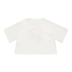 Stella Mccartney T-Shirt Girocollo Tinta Unita con Stampa per Bambina TW8C61 BIANCO STELLA McCARTNEY 