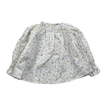 A' La Page Camicia Tinta Unita con Fantasia Fiori per Neonata AL27X BIANCO A' LA PAGE 