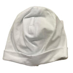 Barcellino Cappello Tinta Unita con Stampa per Neonata 120305 BIANCO BARCELLINO 