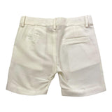 Little Bear Bermuda Tinta Unita con Girovita Regolabile per Neonato 8213 BIANCO LITTLE BEAR 