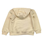 MOSCHINO felpa con cappuccio tinta unita con stampa Beige per Bambino HUF098 BEIGE MOSCHINO 