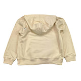 MOSCHINO felpa con cappuccio tinta unita con stampa Beige per Bambino HUF098 BEIGE MOSCHINO 