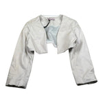 Nunzia Corinna Coprispalle Ecopelle Tinta Unita per Bambina NJ1216165 BEIGE NUNZIA CORINNA 