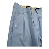 Daniele Alessandrini Pantalone tinta unita con Girovita Regolabile Azzurro per Bambino 1235P00020 AZZURRO DANIELE ALESSANDRINI 