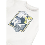 Mayoral T-Shirt Girocollo Tinta Unita con Stampa per Neonato 106 BIANCO MAYORAL 