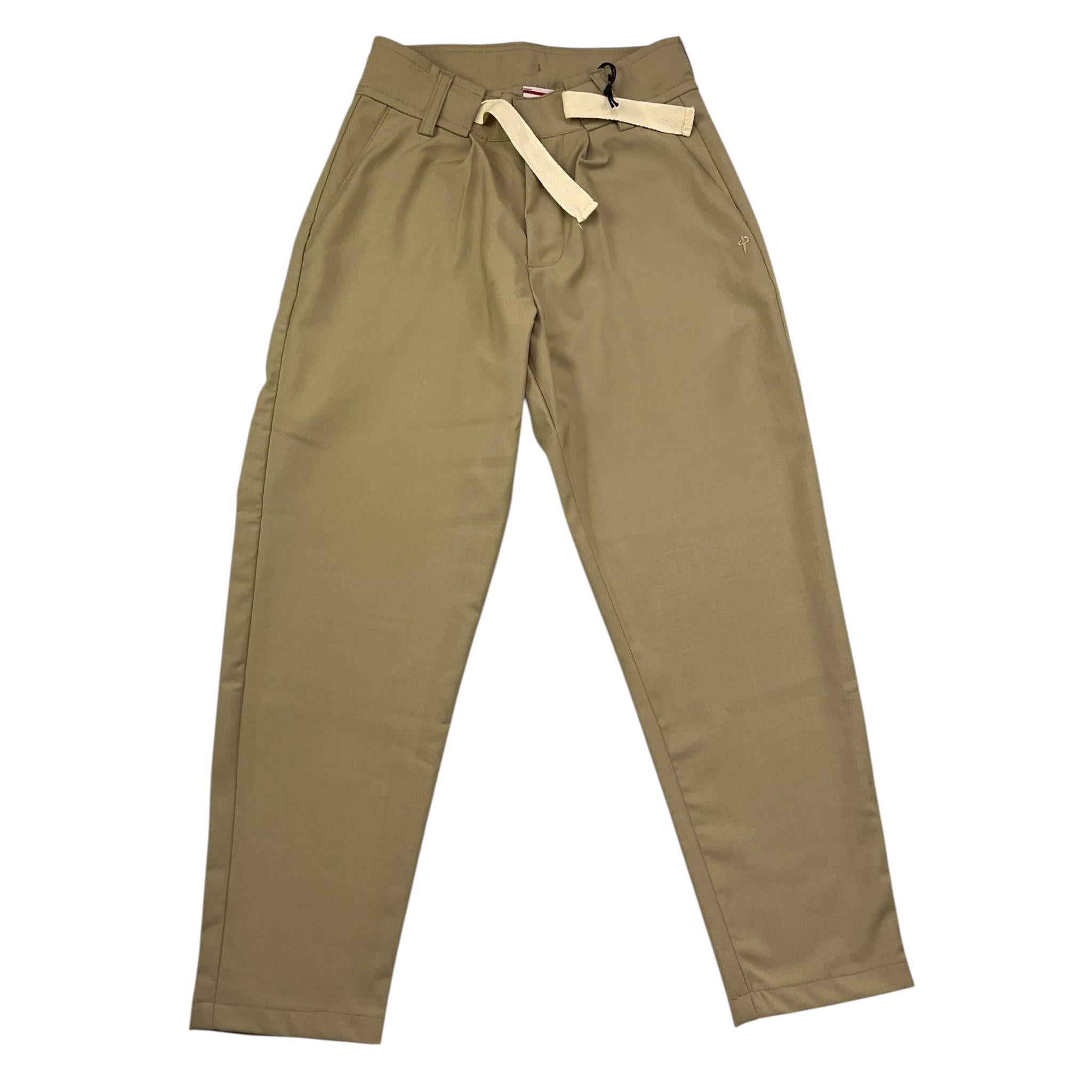 Cesare Paciotti Pantalonetinta Unita con Girovita Regolabile per Bambino PTP4155J FANGO CESARE PACIOTTI 