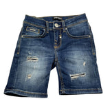 Antony Morato Bermuda Tinta Unita In Denim per Bambino MKDS00028 BLU ANTONY MORATO 