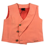 Marc Ellis Gilet Tinta Unita con Logo per Bambina JMJWA01230X PESCA MARC ELLIS 