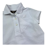 K-Way Abito Tinta Unita Mezza Manica con Logo per Neonata K8151TW BIANCO K-WAY 