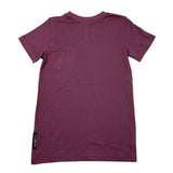 JOHN RICHMOND t-shirt girocollo tinta unita con stampa logo Vinaccio per Bambino RBA25009TS VINACCIO JOHN RICHMOND 