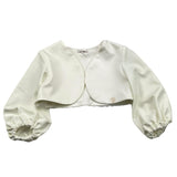 LE BEBE' coprispalle manica a sbuffo Panna per Neonata LBG6185 PANNA LE BEBE' 