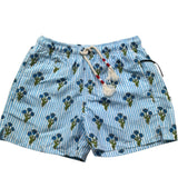 Saint Barth Costume Fantasia A Righe per Bambino CAPRESE BIANCO/AZZURRO SAINT BARTH 