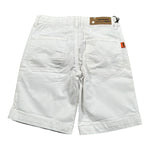 Daniele Alessandrini Bermuda tinta unita con Girovita Regolabile Bianco per Bambino 1236P1156 BIANCO DANIELE ALESSANDRINI 