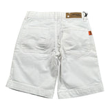 Daniele Alessandrini Bermuda tinta unita con Girovita Regolabile Bianco per Bambino 1236P1156 BIANCO DANIELE ALESSANDRINI 