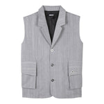 Dkny Smanicato Tinta Unita per Bambina D62278 GRIGIO DKNY 