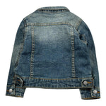 Daniele Alessandrini Giubbino Tinta Unita In Denim per Neonato 1295D0894 BLU DANIELE ALESSANDRINI 