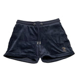 Juicy Couture Short Tinta Unita In Velluto per Bambina JBX6505 BLU JUICY COUTURE 