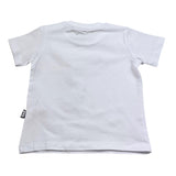 Daniele Alessandrini T-Shirt Girocollo Tinta Unita con Stampa per Neonato 1296M00214 BIANCO DANIELE ALESSANDRINI 