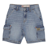 Levi'S Bermuda In Denim Tinta Unita per Bambino 8EM377 AZZURRO LEVI'S 