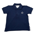 Trussardi Polo Mezza Manica Tinta Unita con Stampa per Neonato TIP23070PO BLU TRUSSARDI 