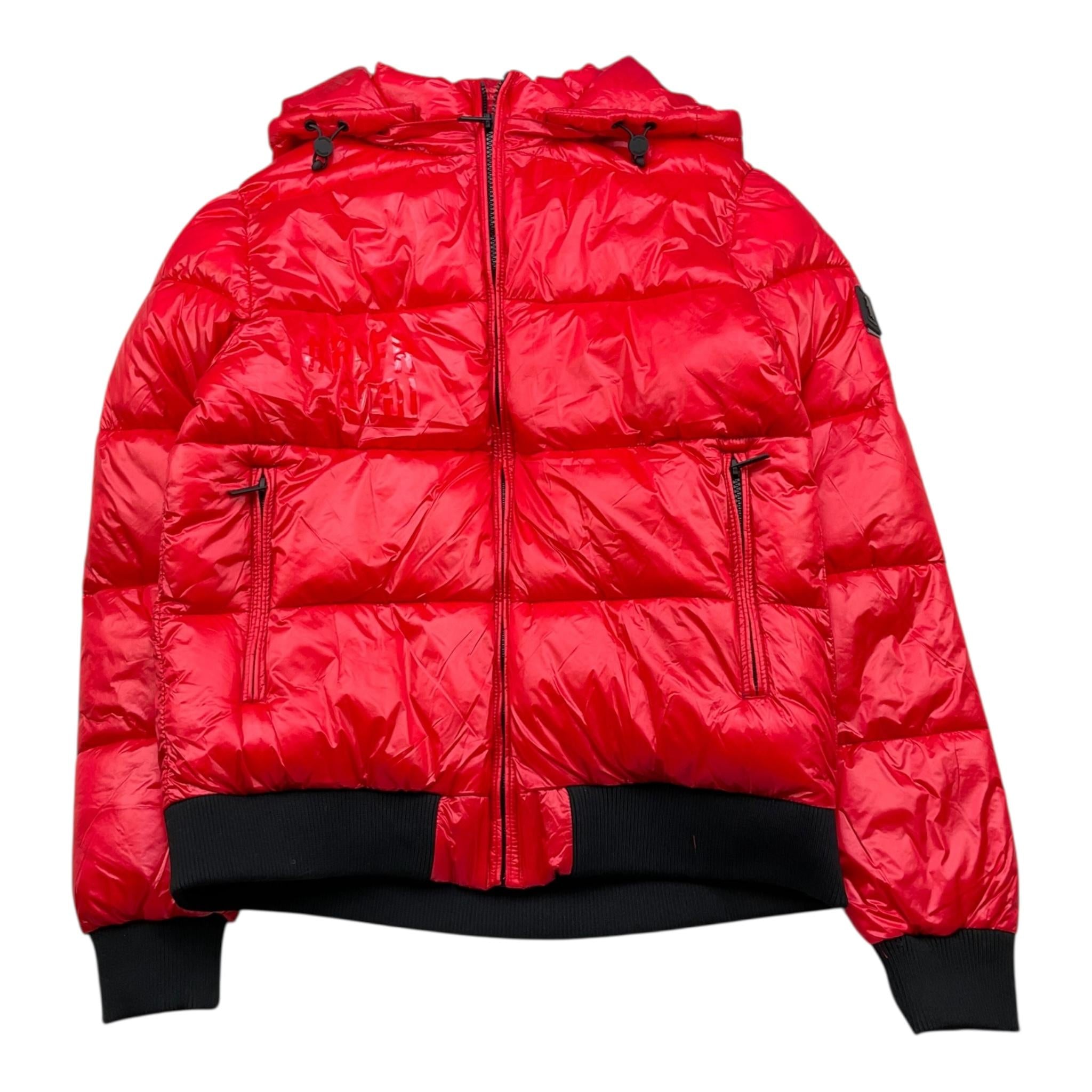 REFRIGUE giubbino tinta unita con cappuccio e zip Rosso per Bambino 2831O00007 ROSSO REFRIGUE 