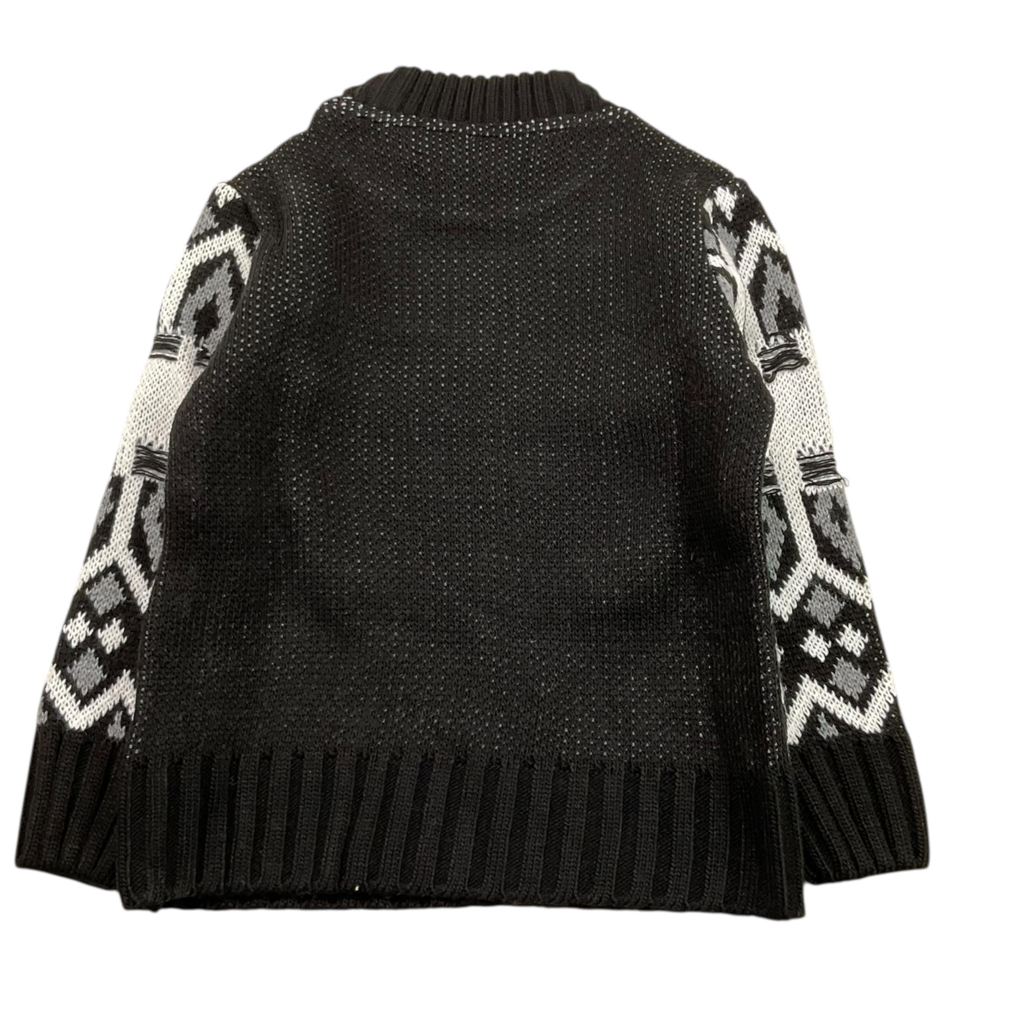 STAY STREET maglia girocollo tinta unita con fantasia Nero per Neonato MB804N NERO STAY STREET 